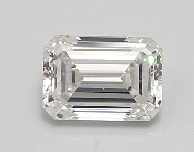 1.49ct F VVS2 Rare Carat Ideal Cut Emerald Lab Grown Diamond