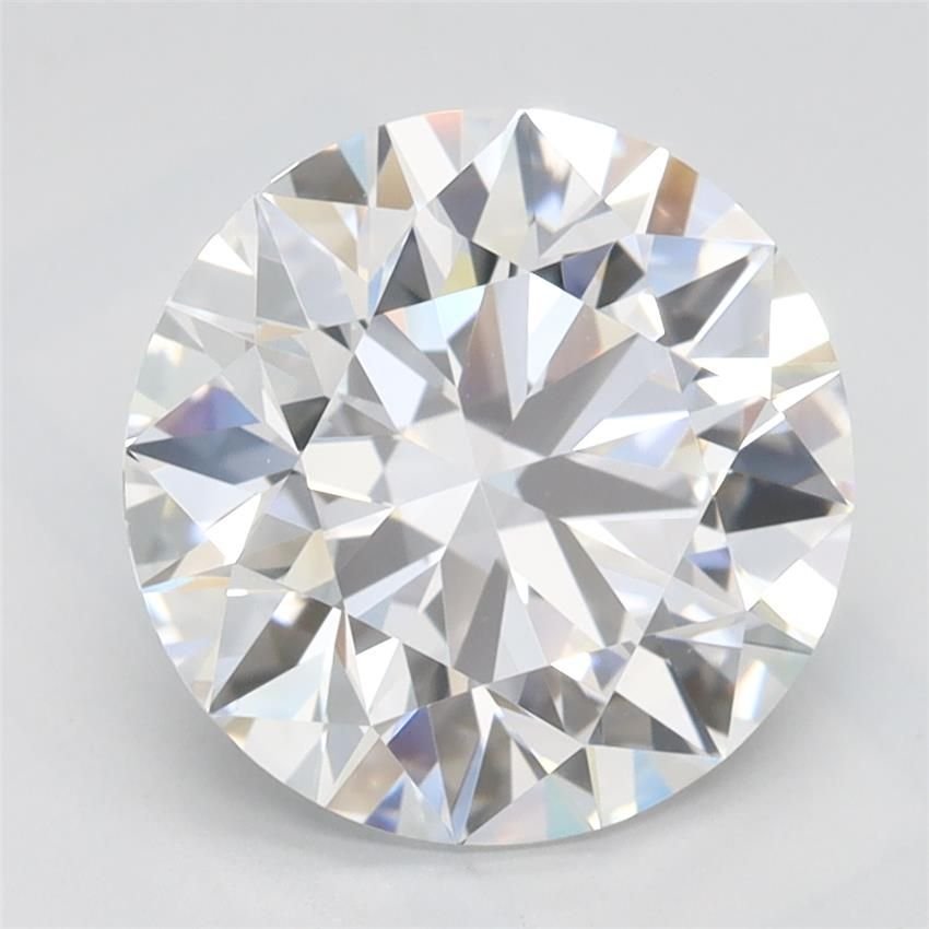 2.91ct D VVS2 Rare Carat Ideal Cut Round Lab Grown Diamond
