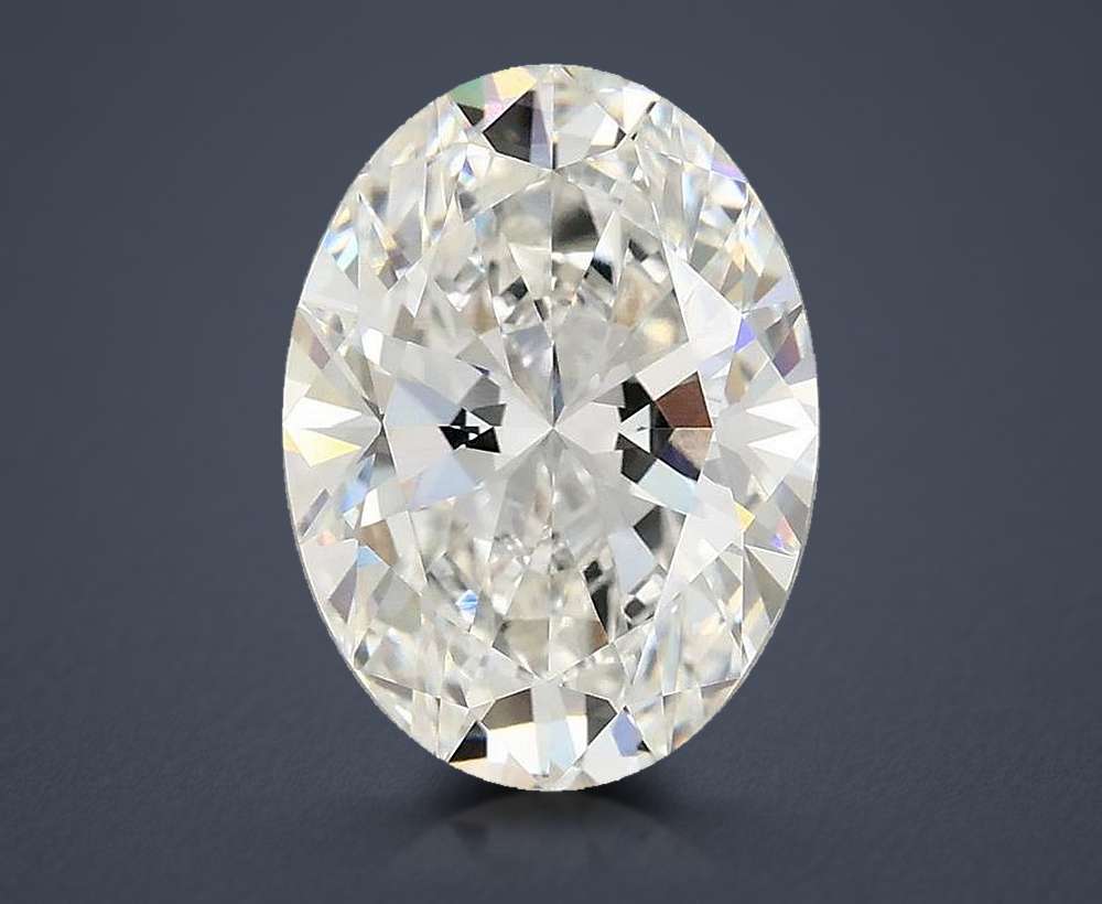 4.85 Carat Oval Lab Diamond