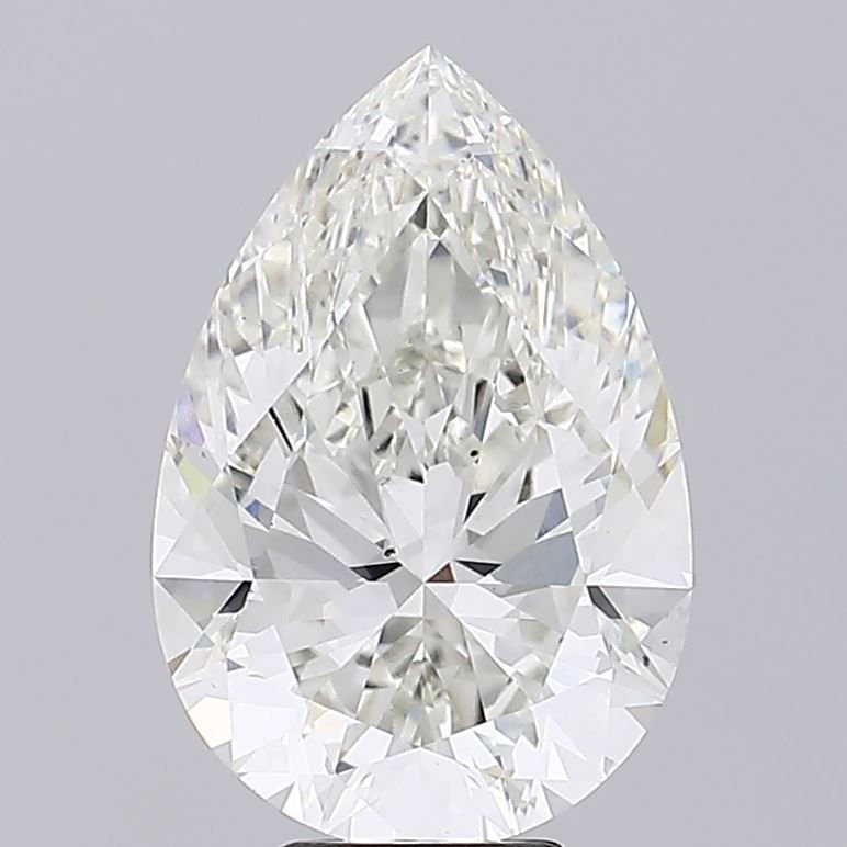 8.00ct H VS2 Rare Carat Ideal Cut Pear Lab Grown Diamond