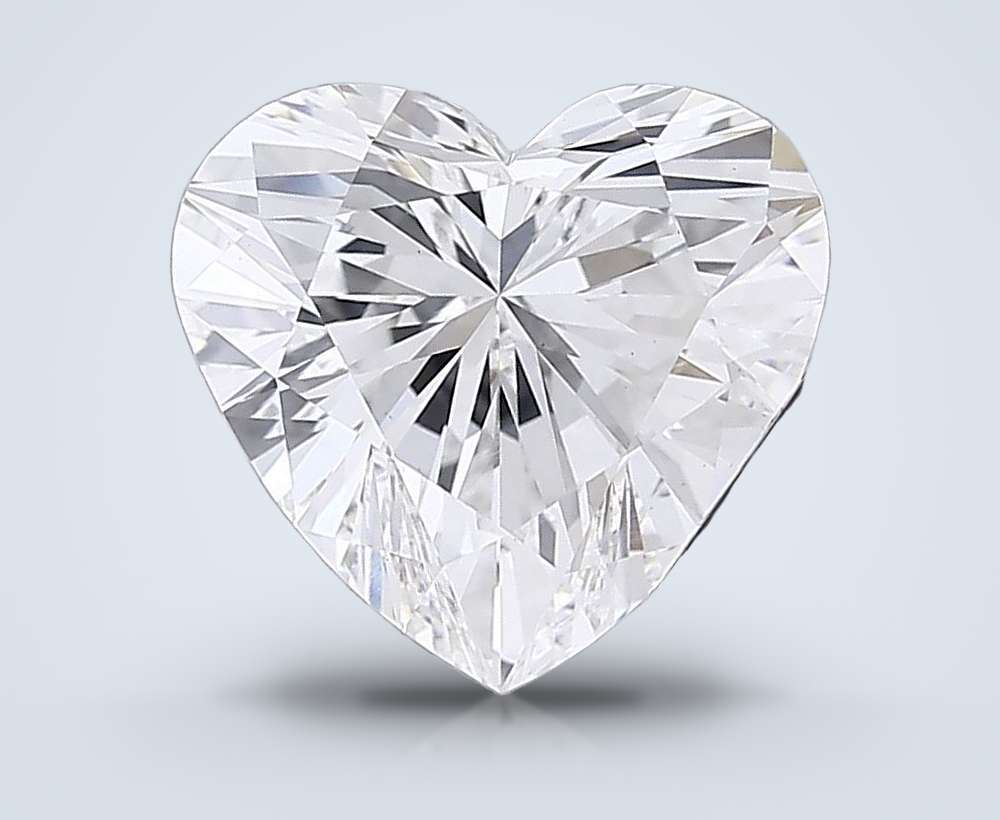4.71 Carat Heart Lab Diamond