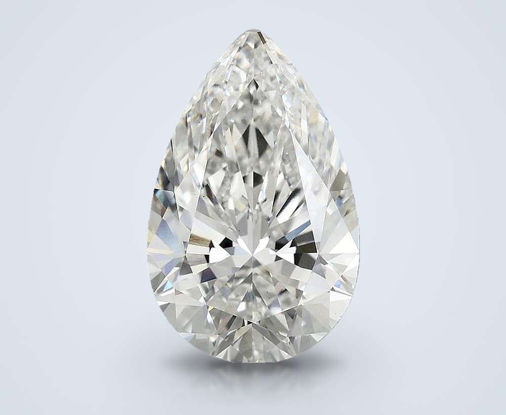 5.97 Carat Pear Lab Diamond