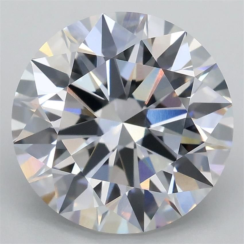 4.25ct E VVS2 Rare Carat Ideal Cut Round Lab Grown Diamond