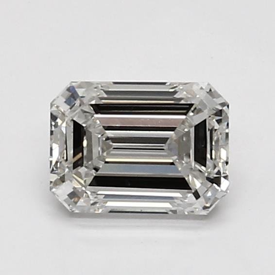 0.96ct G VVS2 Rare Carat Ideal Cut Emerald Lab Grown Diamond