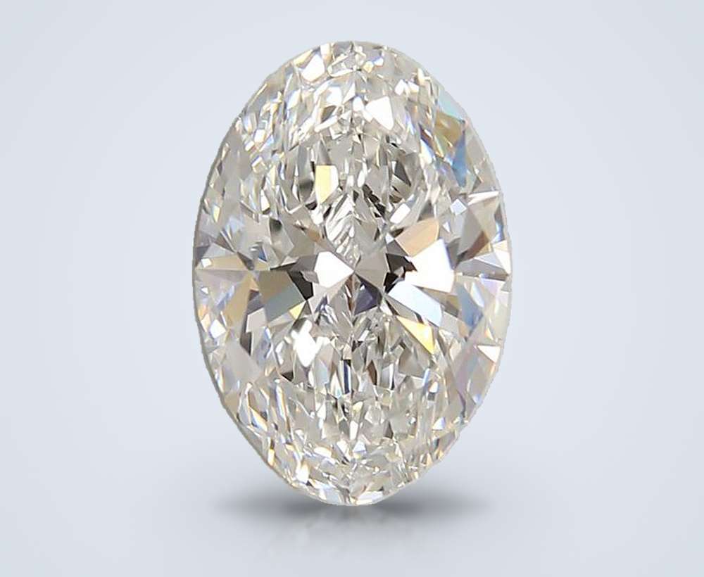 4.00 Carat Oval Lab Diamond