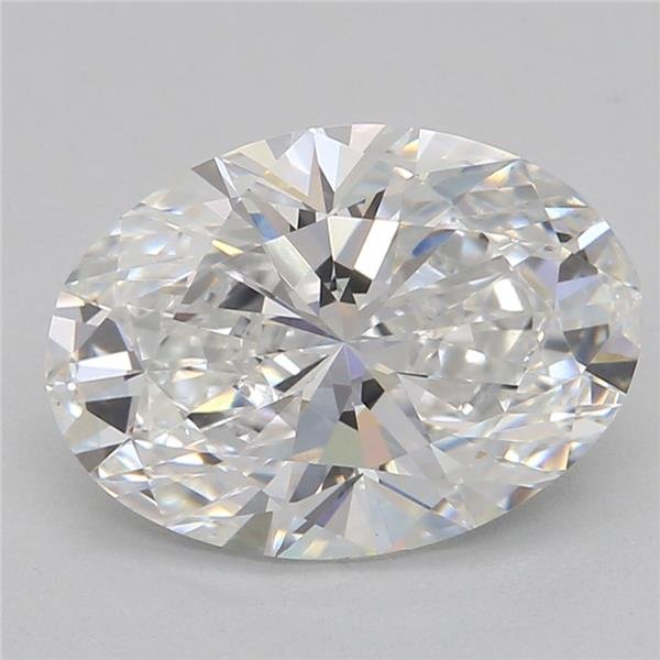 1.55ct E VS1 Rare Carat Ideal Cut Oval Lab Grown Diamond