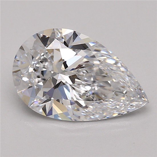 2.00 Carat Pear Lab Diamond