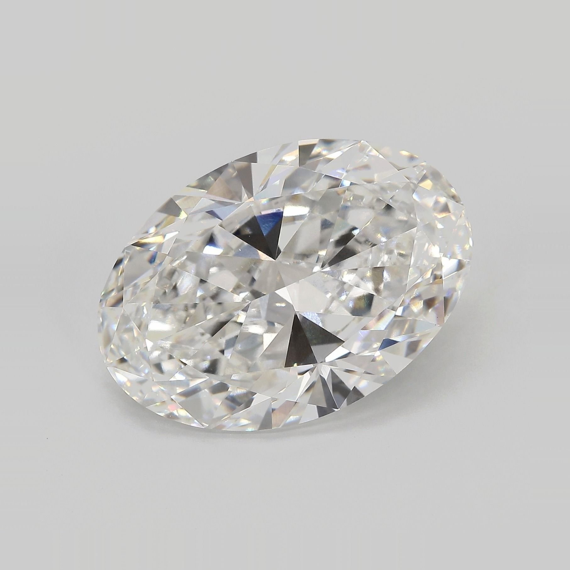 14.51ct E VVS2 Very Good Cut Oval Lab Grown Diamond