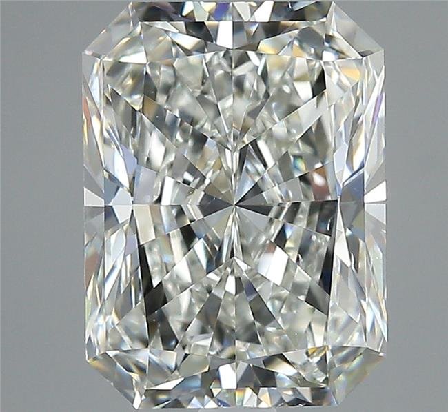 4.01ct J SI1 Excellent Cut Radiant Diamond