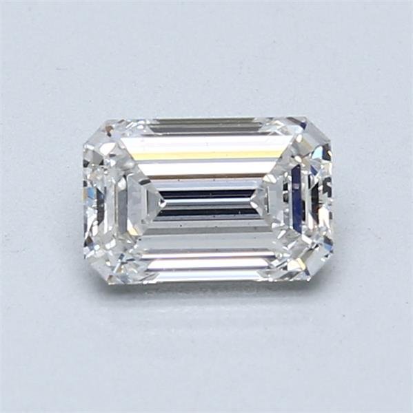 0.72ct F VS1 Rare Carat Ideal Cut Emerald Lab Grown Diamond