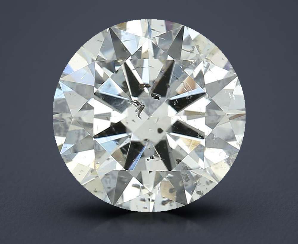 3.01 Carat Round Natural Diamond