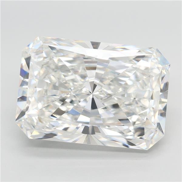 13.10ct F VVS2 Rare Carat Ideal Cut Radiant Lab Grown Diamond