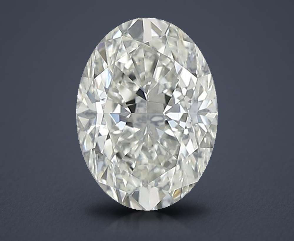 0.60 Carat Oval Natural Diamond