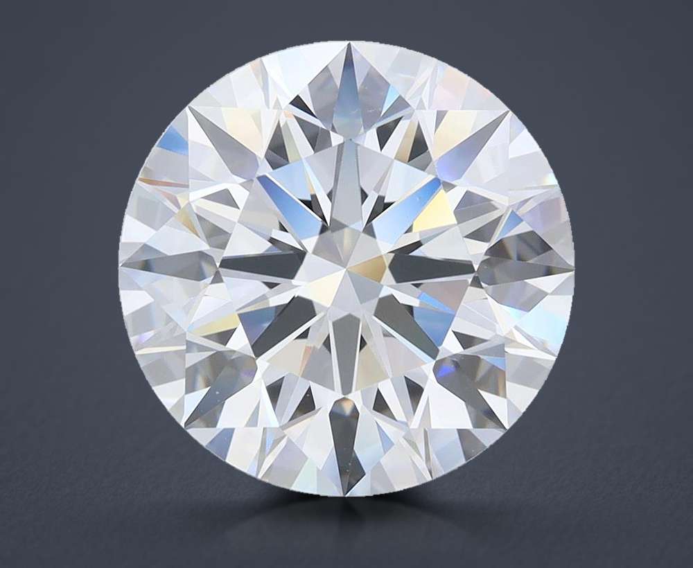 5.55 Carat Round Lab Diamond