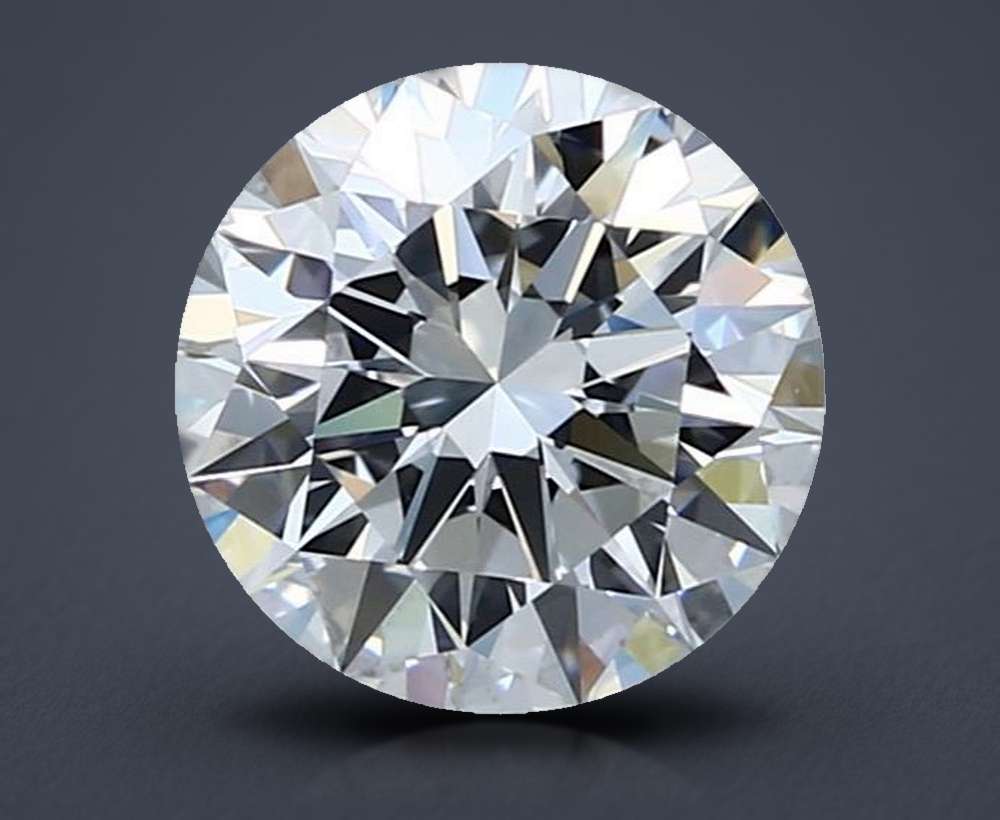 2.01 Carat Round Natural Diamond
