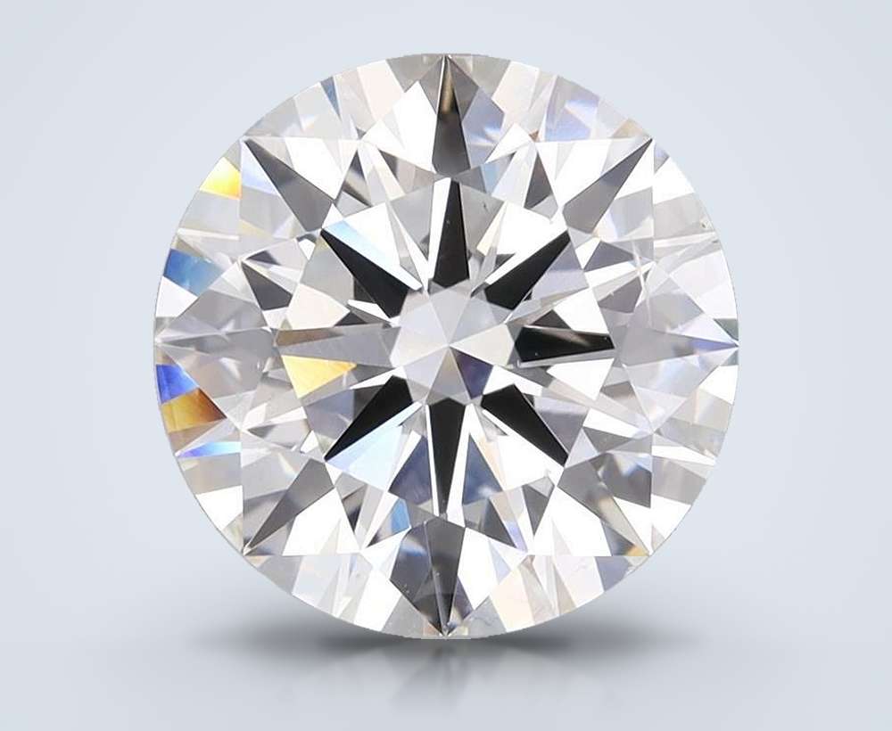 4.06 Carat Round Lab Diamond