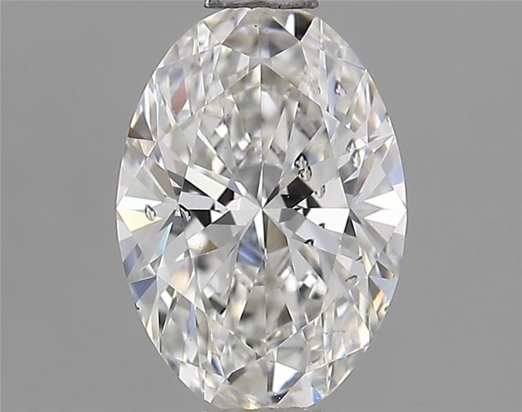 0.90ct F SI1 Rare Carat Ideal Cut Oval Lab Grown Diamond