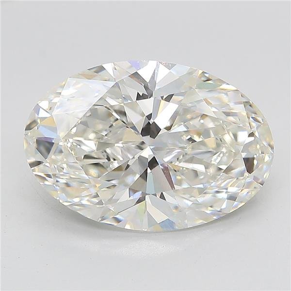 5.45ct G VVS2 Rare Carat Ideal Cut Oval Lab Grown Diamond