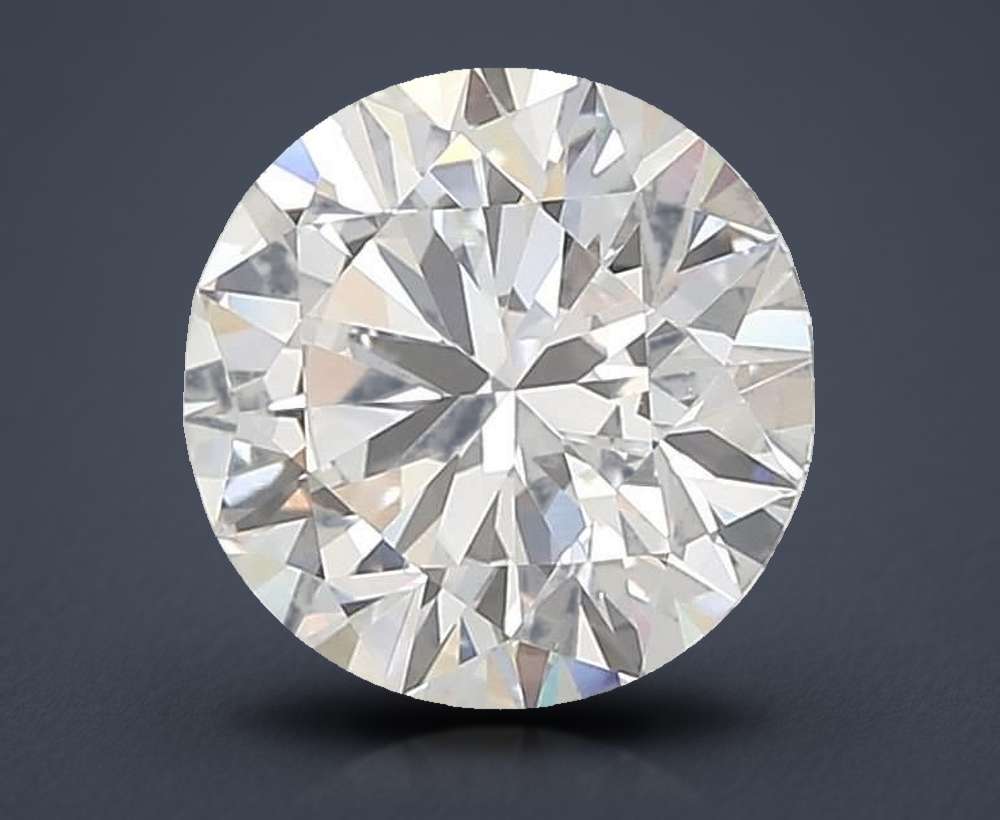 4.55 Carat Round Lab Diamond