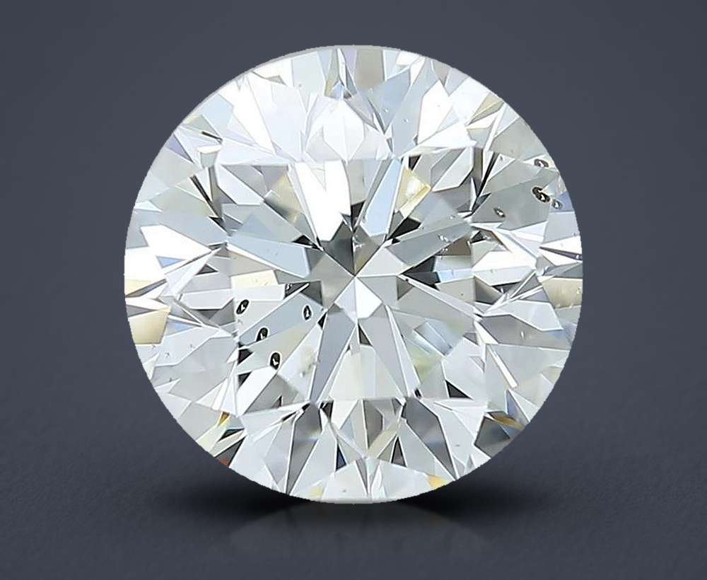 2.50 Carat Round Natural Diamond