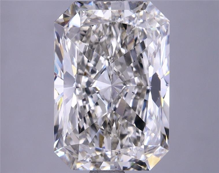 3.76ct H VS2 Rare Carat Ideal Cut Radiant Lab Grown Diamond