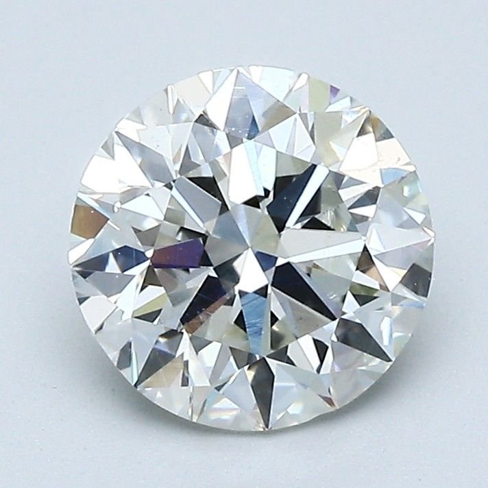 1.90ct H SI1 Rare Carat Ideal Cut Round Diamond