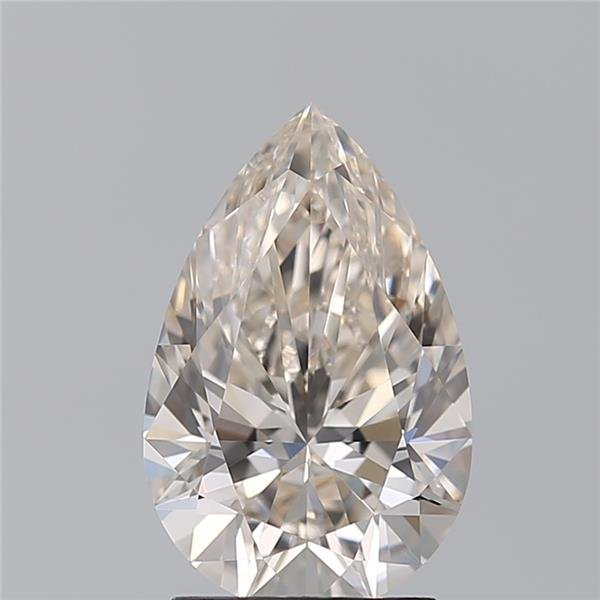 2.21ct J VVS2 Rare Carat Ideal Cut Pear Diamond
