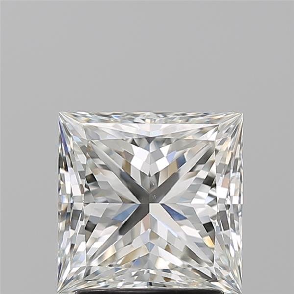 2.20ct H VS1 Rare Carat Ideal Cut Princess Diamond