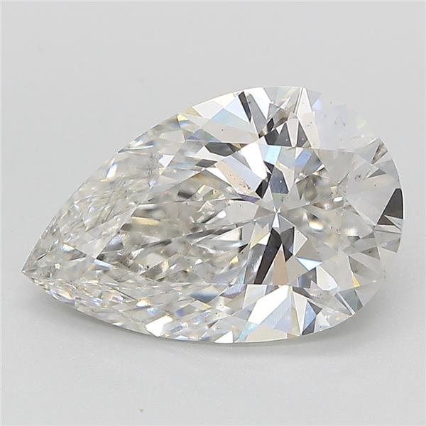 3.30ct G SI1 Rare Carat Ideal Cut Pear Lab Grown Diamond