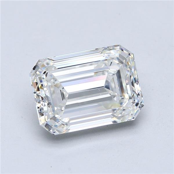 8.30ct H VS1 Rare Carat Ideal Cut Emerald Diamond