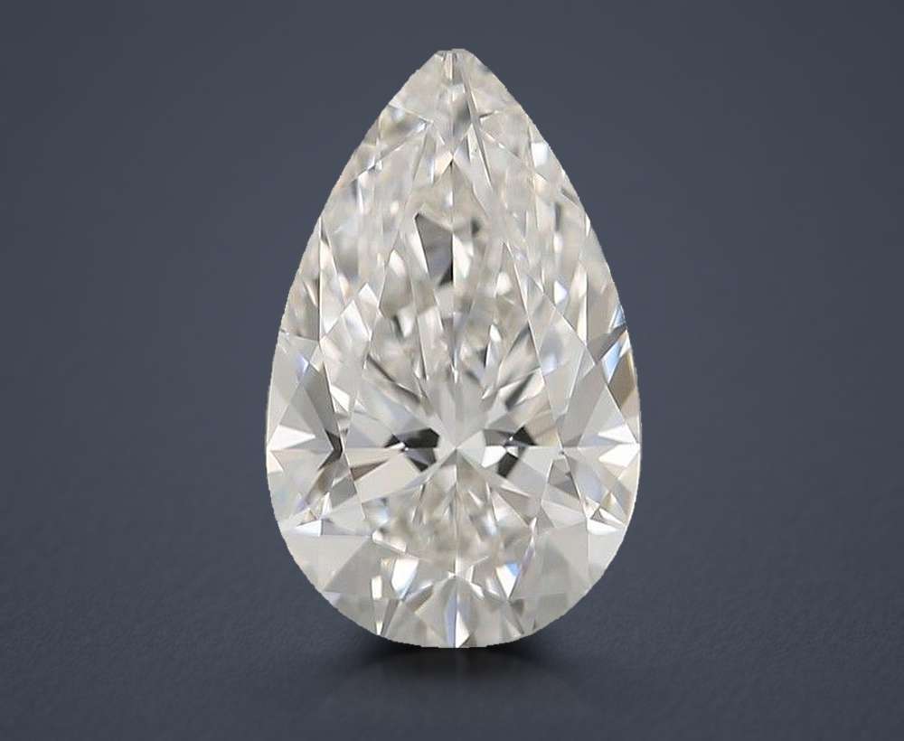 1.23 Carat Pear Lab Diamond