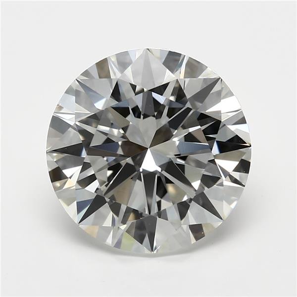 3.04ct G VVS1 Rare Carat Ideal Cut Round Diamond