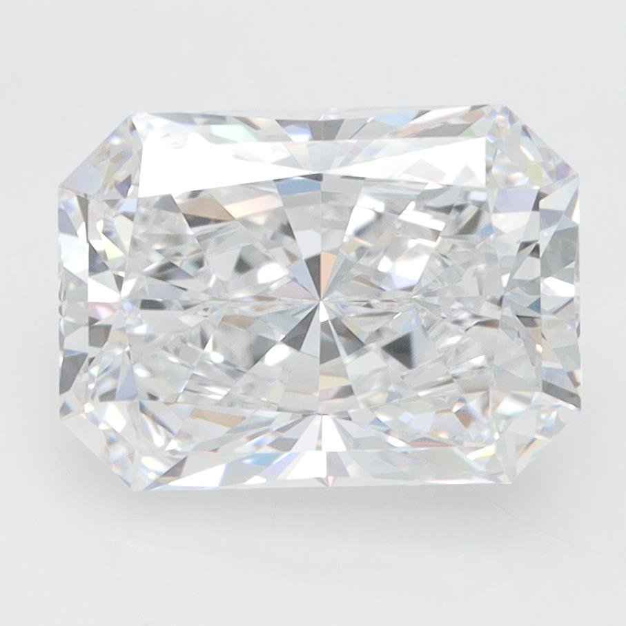 3.30ct D VVS1 Rare Carat Ideal Cut Radiant Lab Grown Diamond