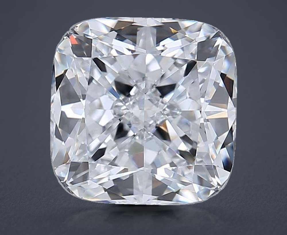 2.51 Carat Cushion Lab Diamond