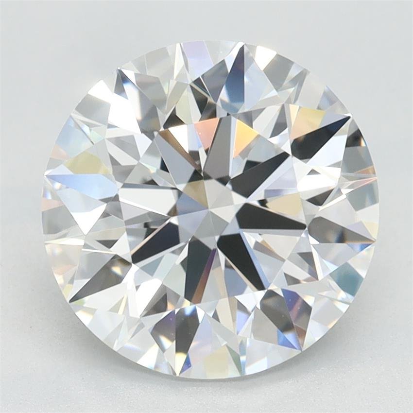 2.65ct D VVS1 Rare Carat Ideal Cut Round Lab Grown Diamond