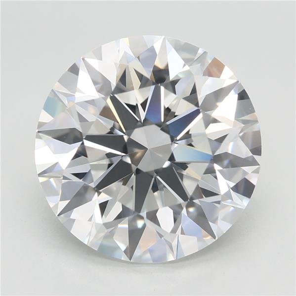 5.07ct E VVS2 Rare Carat Ideal Cut Round Lab Grown Diamond