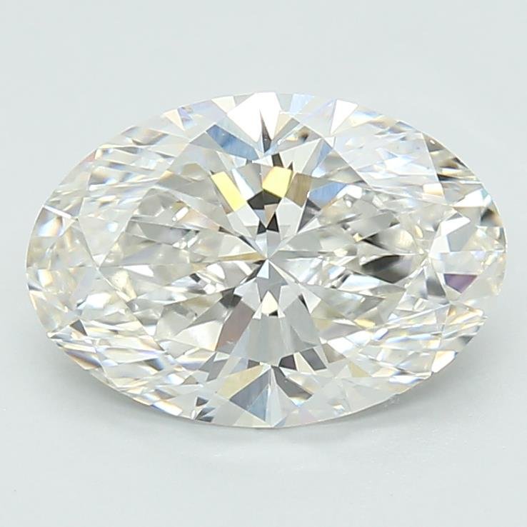 2.09ct G VS1 Rare Carat Ideal Cut Oval Lab Grown Diamond