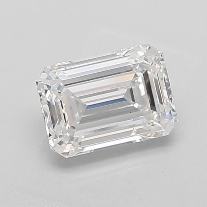 3.03ct E VS2 Rare Carat Ideal Cut Emerald Lab Grown Diamond