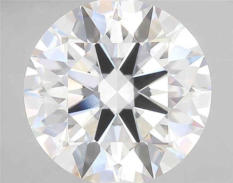 6.20ct F VVS2 Rare Carat Ideal Cut Round Lab Grown Diamond