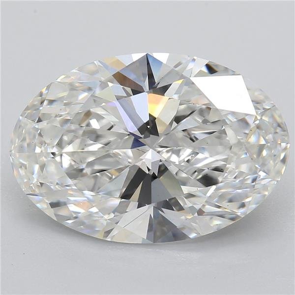 3.35ct G VS1 Rare Carat Ideal Cut Oval Lab Grown Diamond