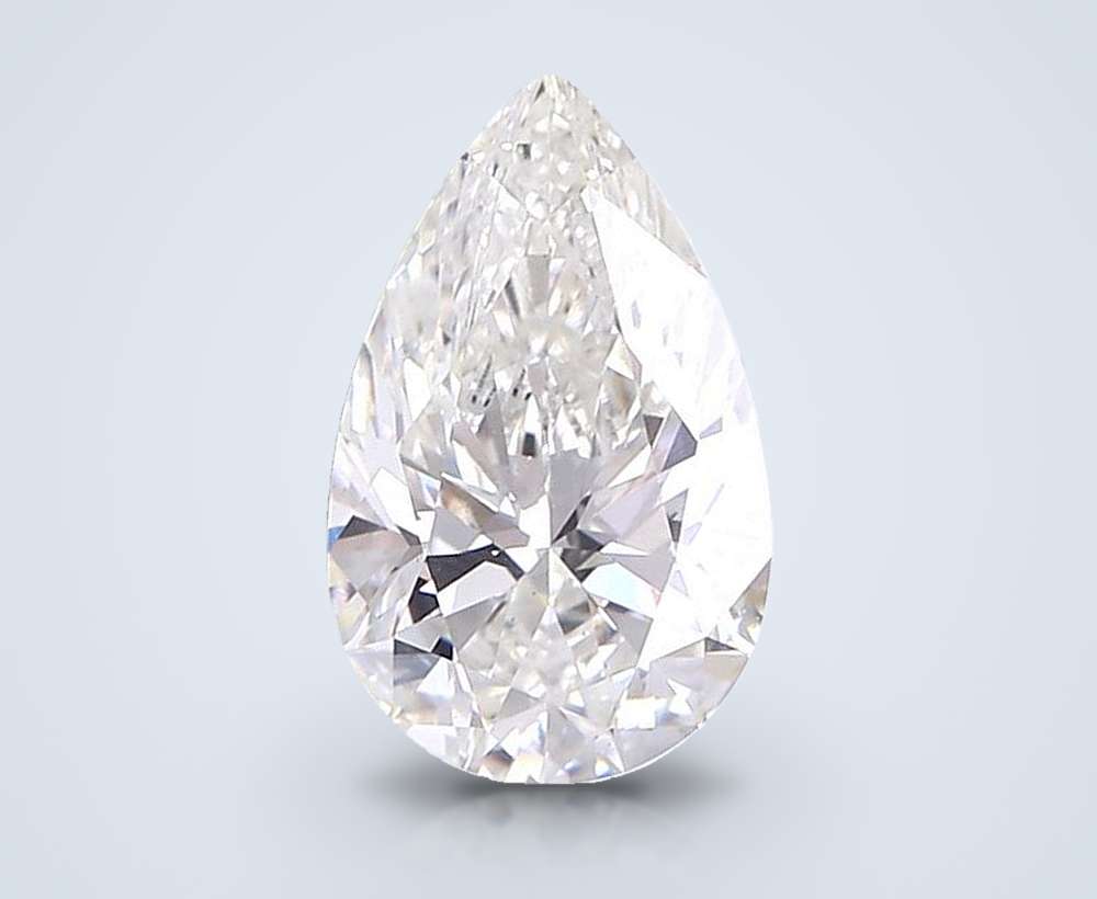 2.53 Carat Pear Lab Diamond