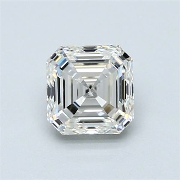 0.91ct I IF Rare Carat Ideal Cut Asscher Diamond