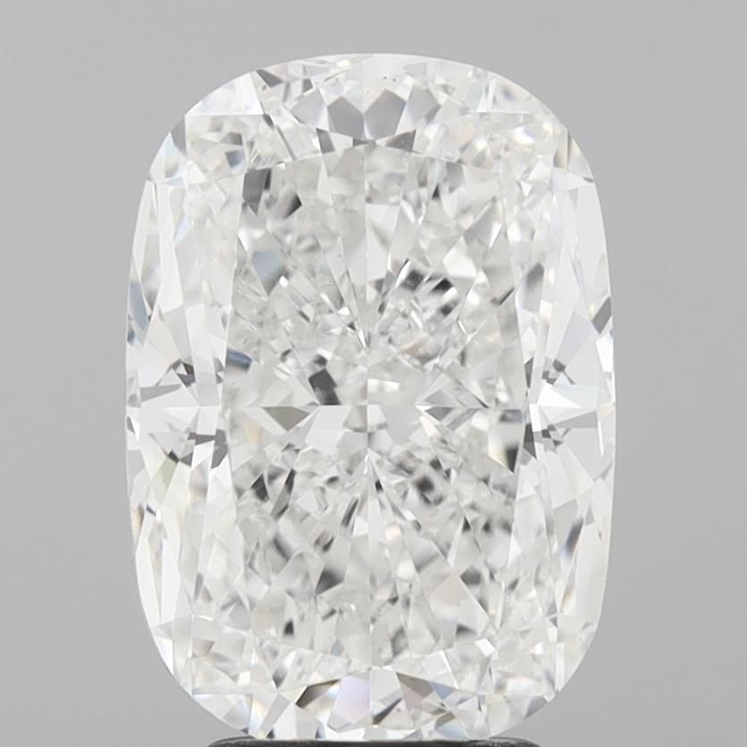4.04ct F VVS2 Very Good Cut Cushion Lab Grown Diamond