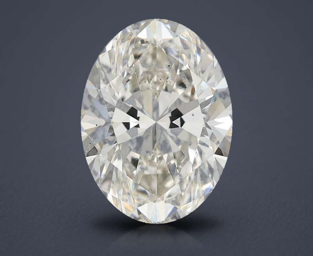 4.02 Carat Oval Lab Diamond