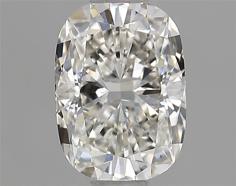 0.91ct H VS2 Rare Carat Ideal Cut Cushion Lab Grown Diamond