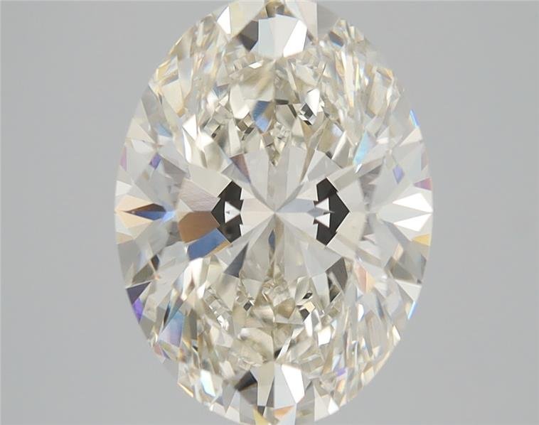 4.11ct I VS1 Very Good Cut Oval Lab Grown Diamond