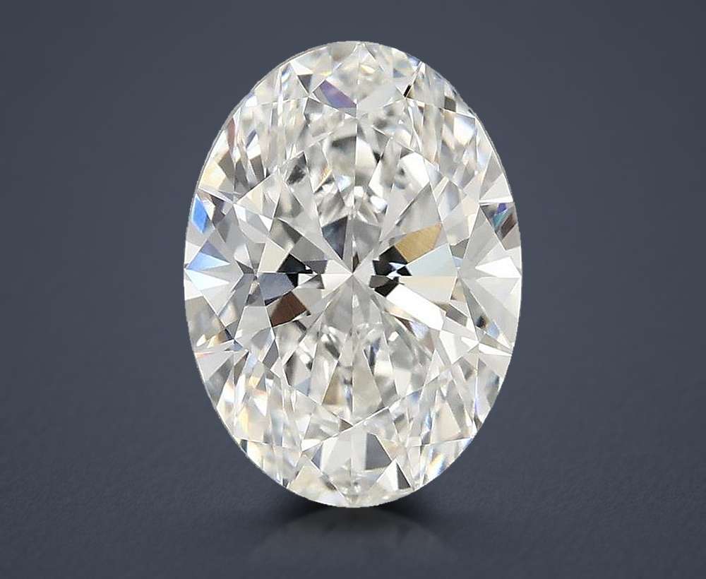 2.89 Carat Oval Lab Diamond