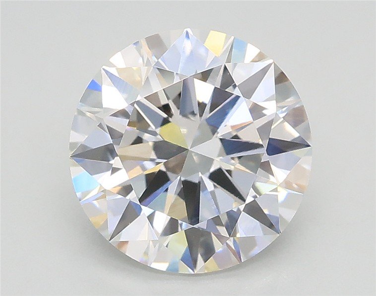 2.04ct F VS1 Excellent Cut Round Lab Grown Diamond