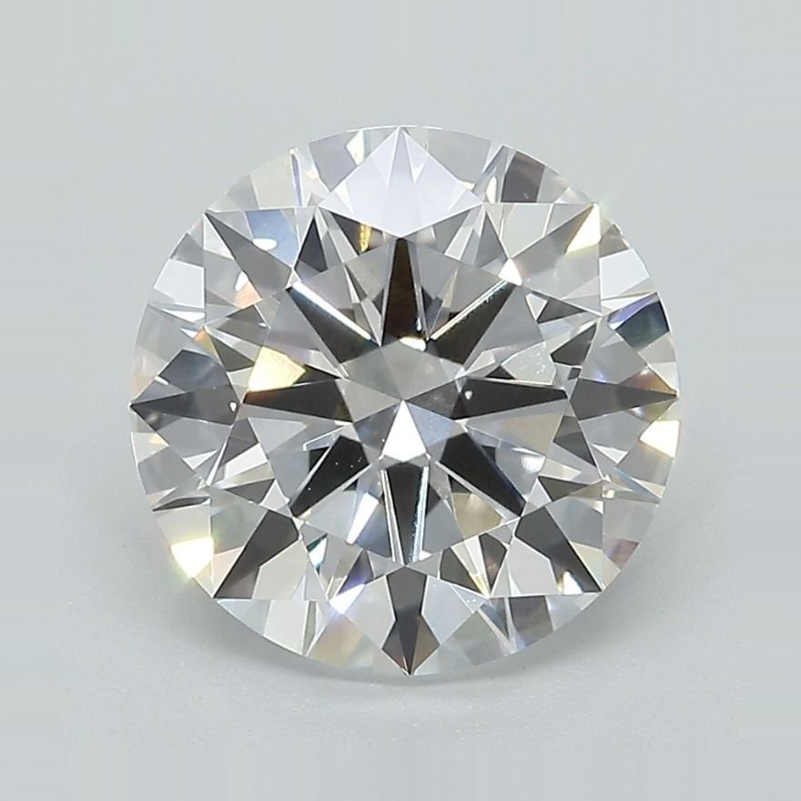 3.52ct D VS1 Excellent Cut Round Lab Grown Diamond