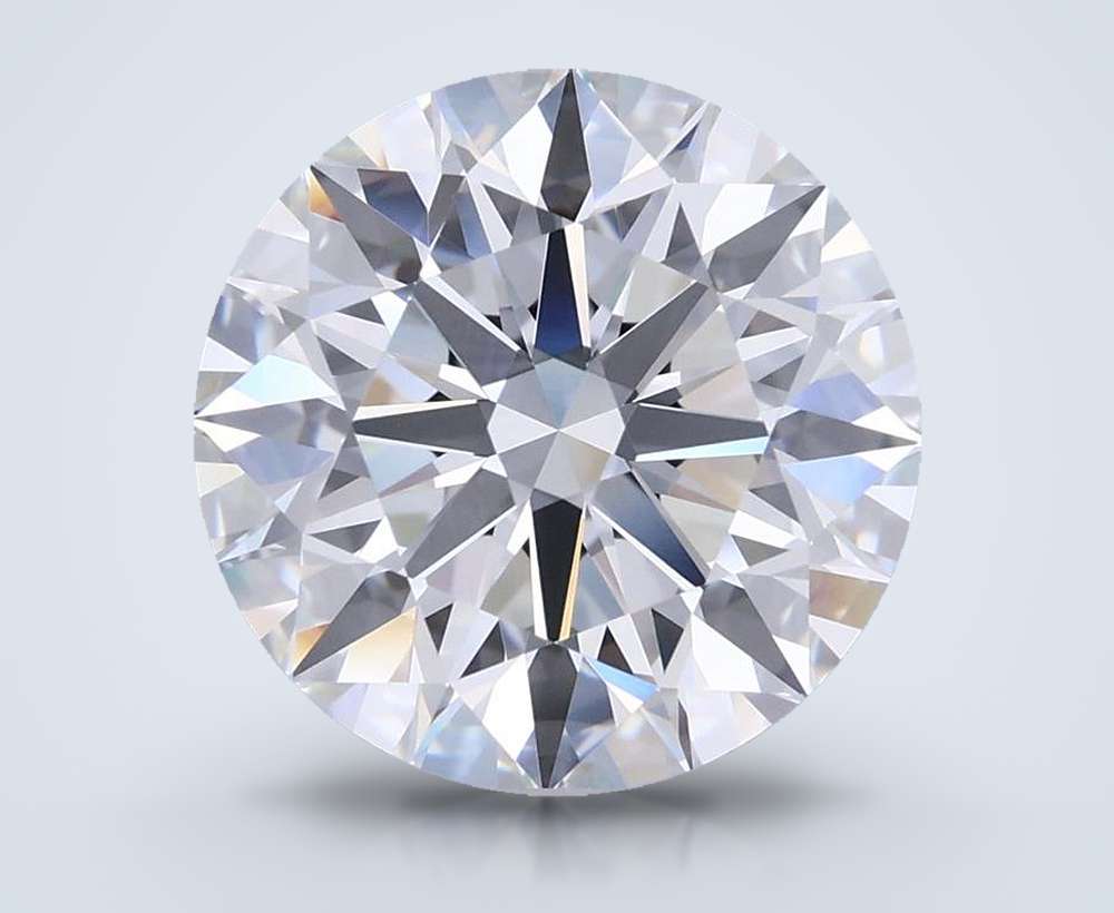 5.54 Carat Round Lab Diamond